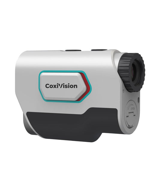 CoxiVision Golf Rangefinder with Slope - 1300/1500 Yards Range Finder for Hunting with Magnet Stripe,6X Magnification,Slope Switch for Golf Tournament Legal,Flagpole-Lock Vibration, Bow/Rifle Mode