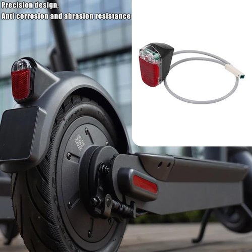 JOYSOG Electric Scooter Replacement Rear Mudguard Fender/Rear Taillight for Ninebot MAX G30 and MAX G30D Scooters Accessories (Fender+Taillight)