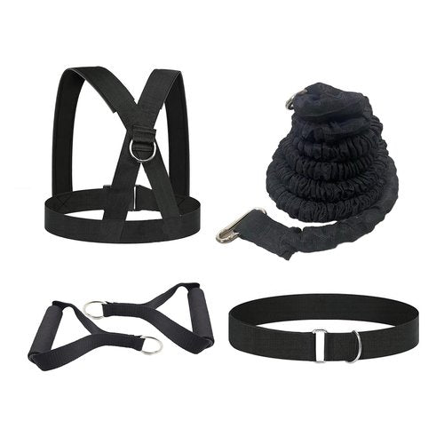 Ycendelion Resistance Band Training Equipment, Sled Shoulder Belt Help to Improve Strength Agility Power Speed Suit for Football Basketball Baseball Running Volleyball