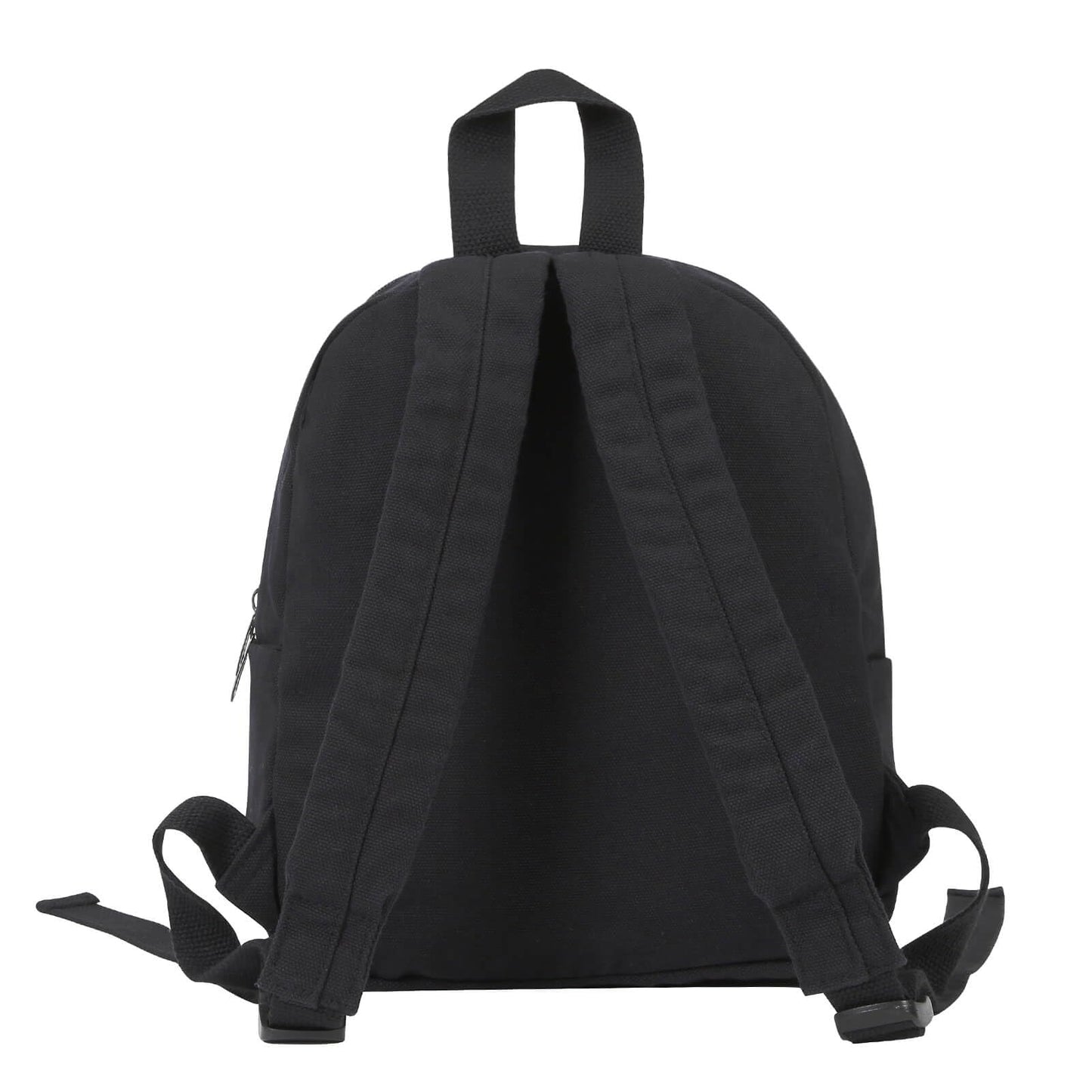 Phaoullzon Teen Girls Mini Backpack Purse Kids Canvas Small Tiny Cute Bag,Black