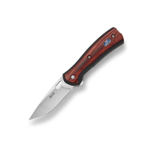Buck Knives 341 Vantage Avid Folding Liner Lock Knife with removable Reversible Deep Carry Pocket Clip, 2-5/8" 420HC Stailness Steel Drop Point Blade