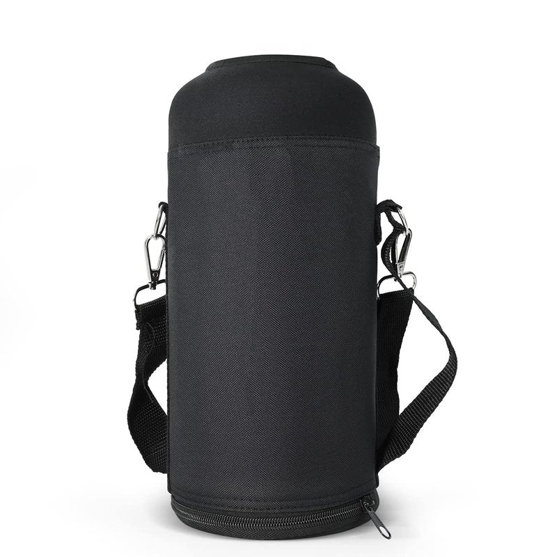 BUZIO Water Bottle Holder Carrying Pouch for 87 oz Bottles - Carry, Protect and Insulate Your Flask with This Military Grade Carrier an Adjustable Padded Shoulder Strap