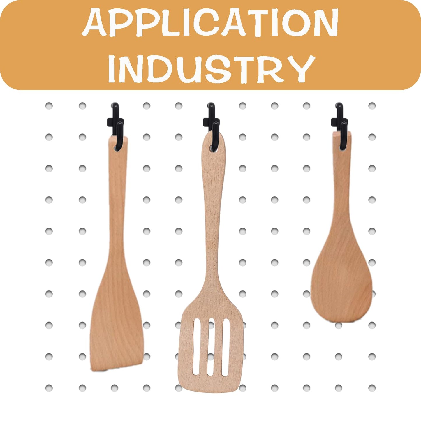 zDwfDc 100PCS Pegboard Hooks Plastic Peg Board J Hooks for Hanging Black Pegboard Hooks J Hook Accessories, for 1/4" Pegboards DD017-100