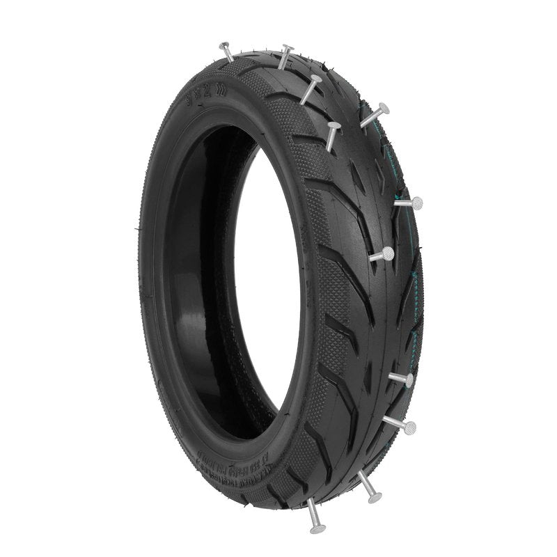 ZAITUO 9-inch 9x2 Rubber Self-sealing Self-healing 9" Tubeless Tire 9 x 2 Tyre Replace for KickScooter Electric Scooter Tyre Wheel Parts (1)