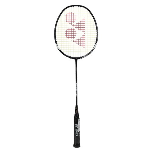 YONEX Muscle Power 29 Carbon Graphite Strung Badminton Racket with Full Racket Cover (Black/White) | for Intermediate Players | 85 Grams | Maximum String Tension - 30lbs