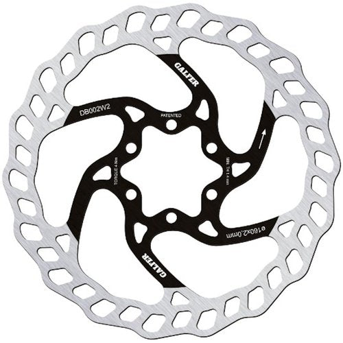 Galfer D.223 Unisex Adult Wave Brake Disc, Black, One Size