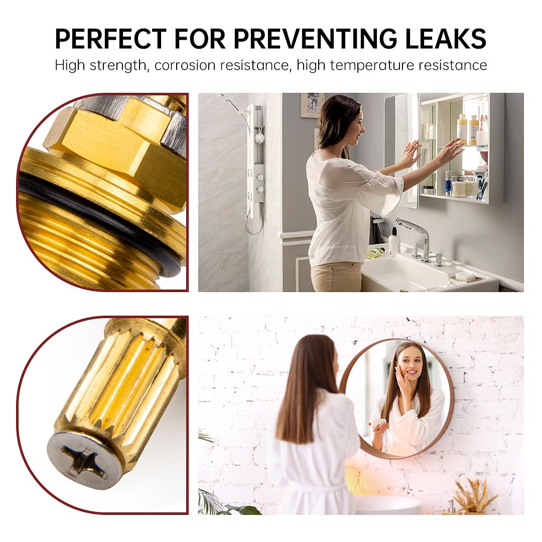 Shower Cartridge K-GP77005-RP Faucet Cartridge Replacement for kohler devonshire collection Ceramic Valve, One Size, Brass