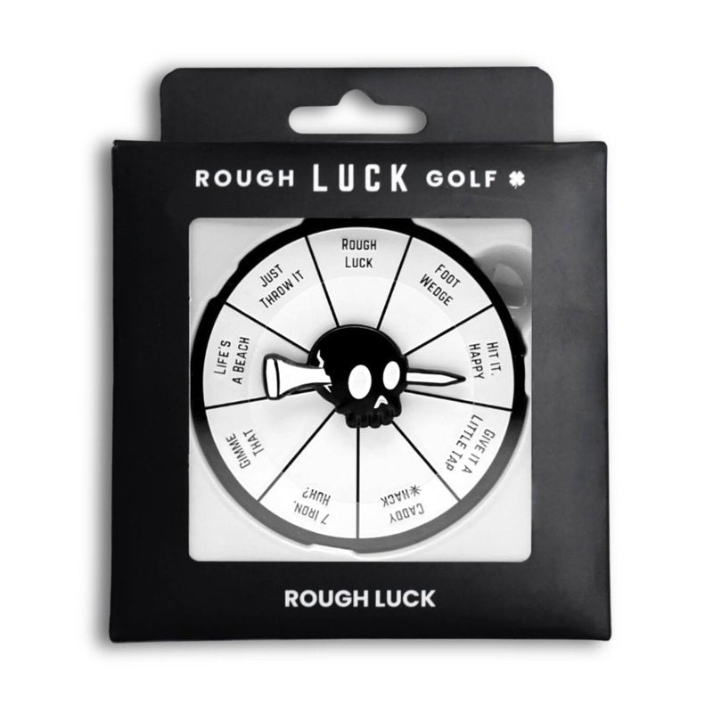 Rough Luck | Fun Golf Game | On-Course Golf Spinner | Golf Bag Tag
