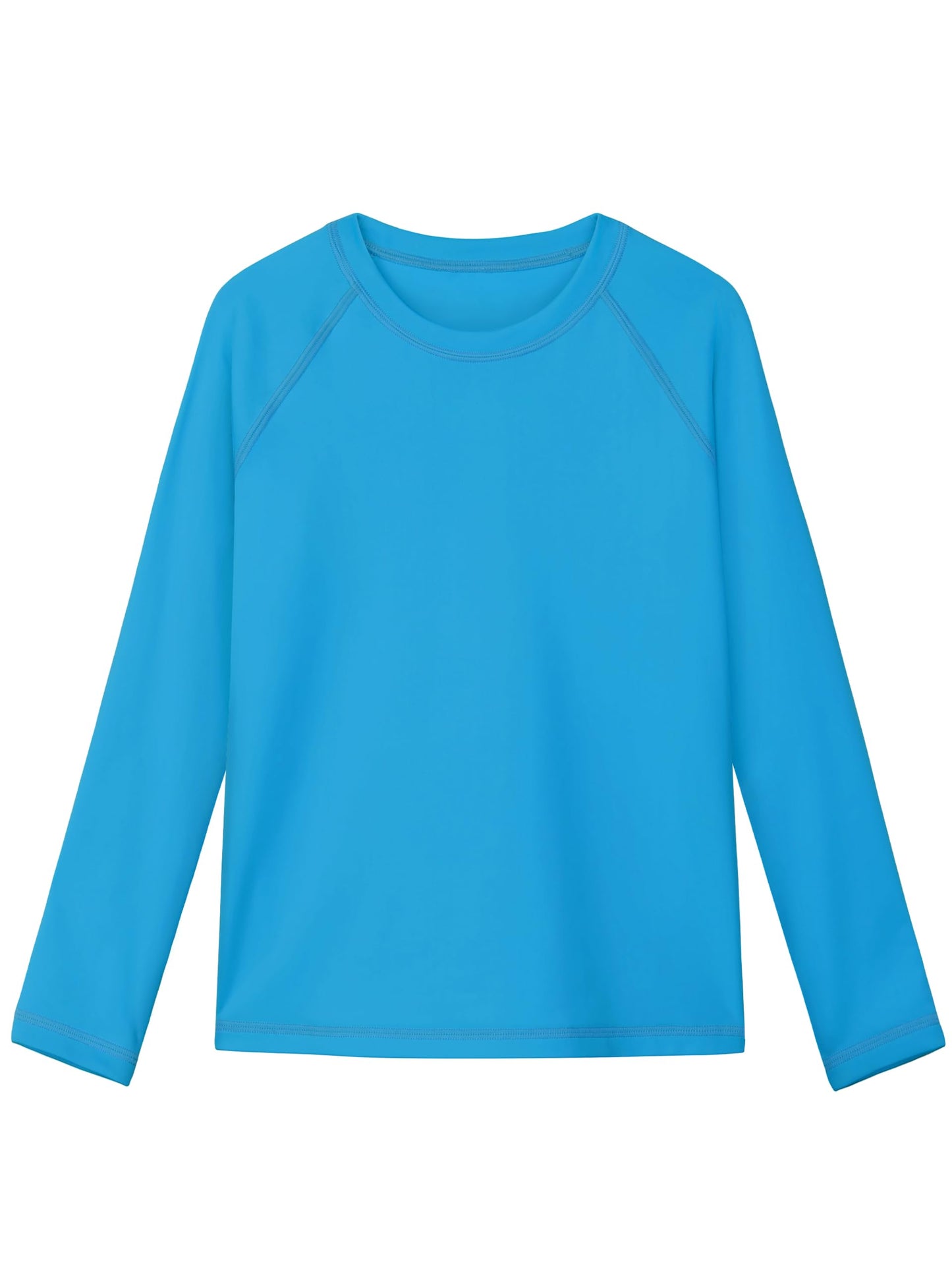 Cooraby Baby and Toddler Boys' Long-Sleeve Rash Guard Kids Sun Protection Swimwear Toddler Boys' Swim Shirt UPF 50+ Blue