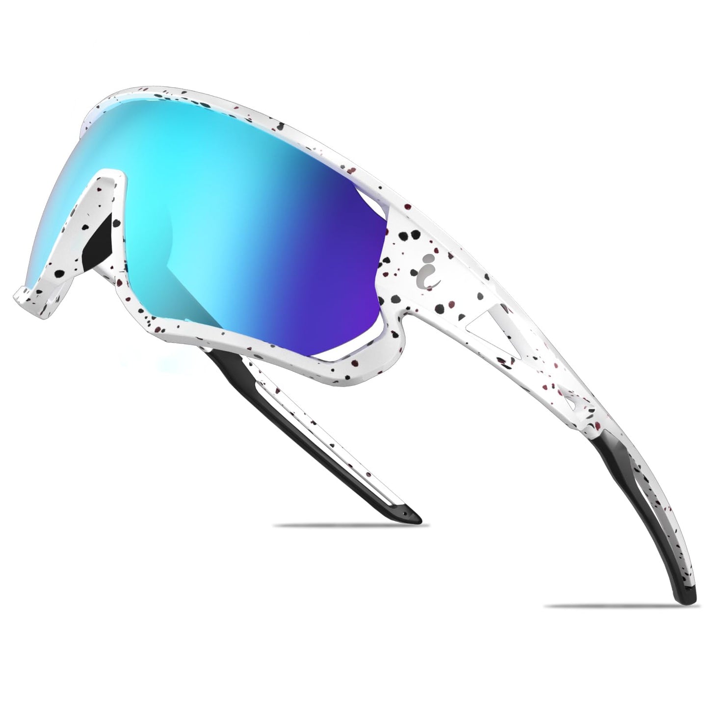 IKTOD Kids Sunglasses Youth Baseball Sunglasses for 8-12-14 Boys Girls,UV Polarized Sports Cycling Skiing for Men Women-K007 (KS-08)