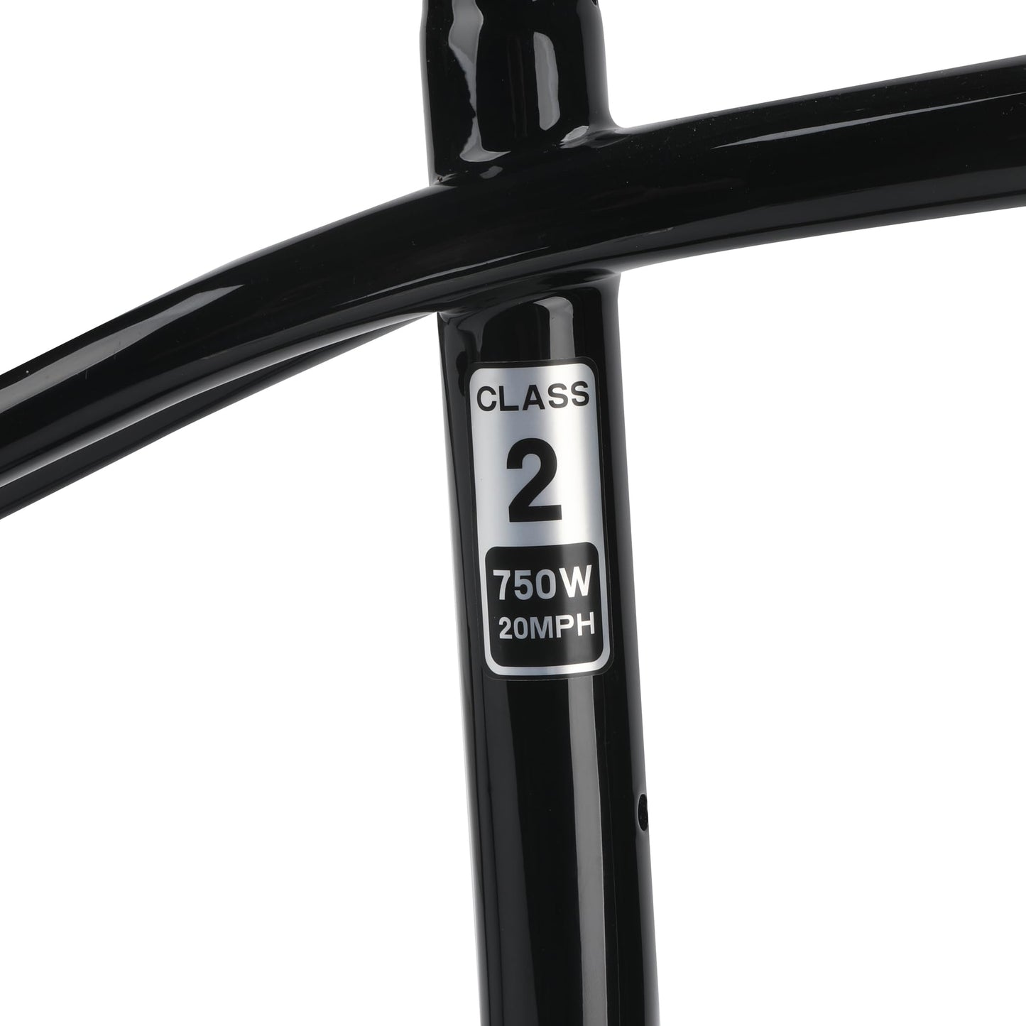 6PCS Ebike Stickers for Electric Bike – Class 2 Labels for E-Bike Identification, Waterproof Decals for Frame or Battery, Identify Your Electric Bicycle
