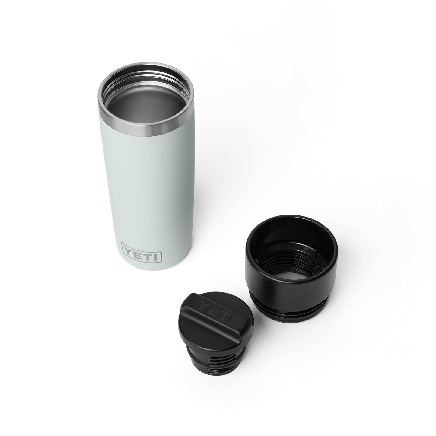 YETI Rambler 16 oz Travel Bottle, Stainless Steel, Vacuum Insulated with Leakproof Commuter Cap, Ridgeline