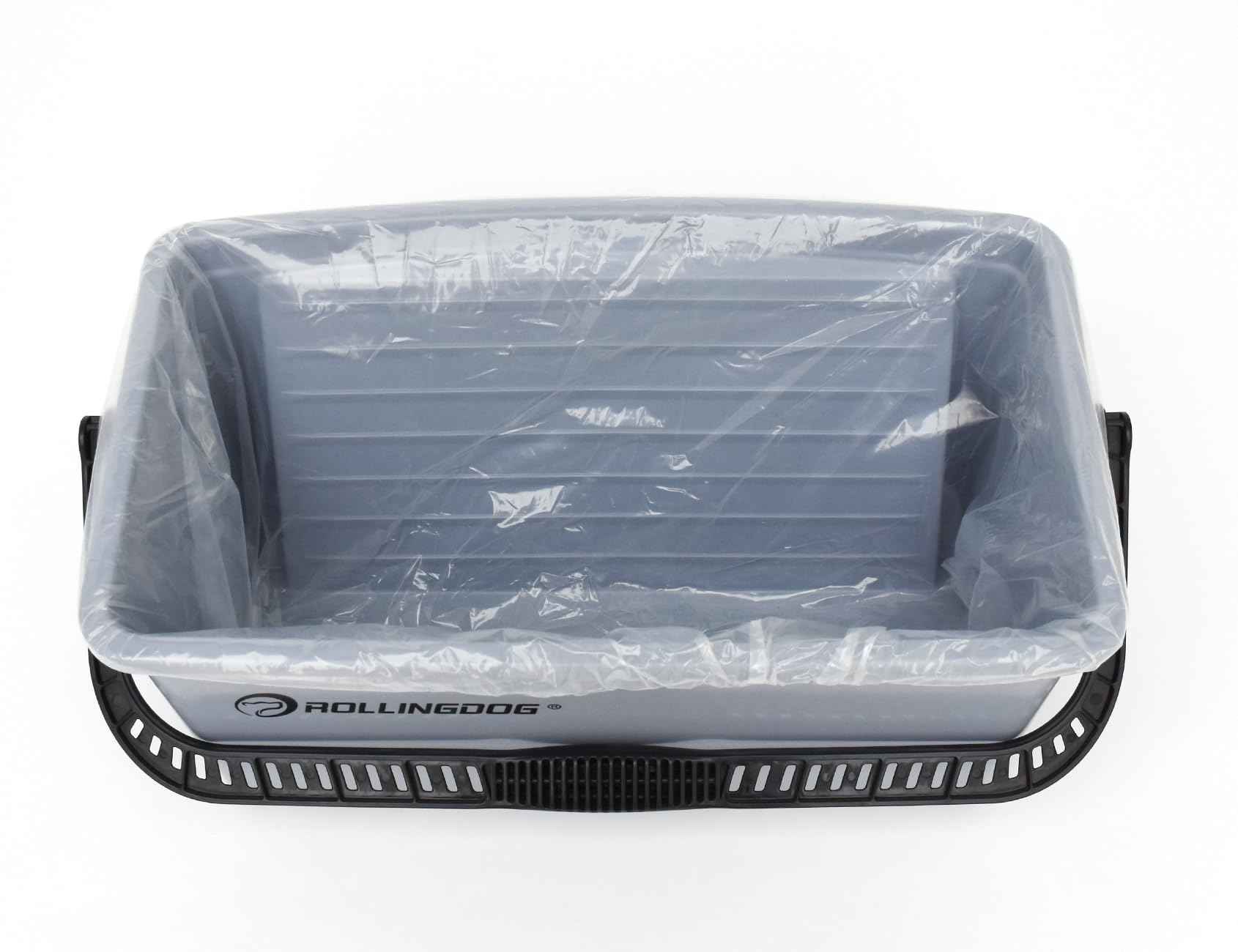 ROLLINGDOG Exclusive Paint Bucket Liners - for Use with ROLLINGDOG 18 Inch Paint Roller Kit (Pack of 5)