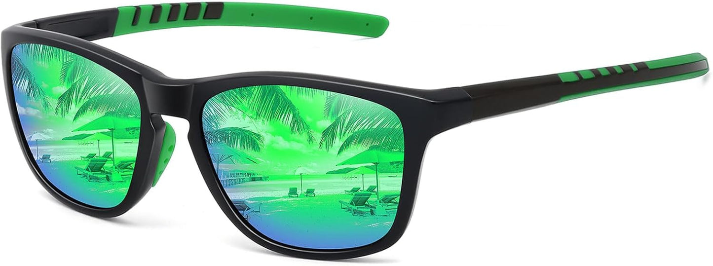 MEETSUN Polarized Sports Sunglasses - UV400 Protection for Men & Women | Ideal for Driving, Running, Cycling & Fishing