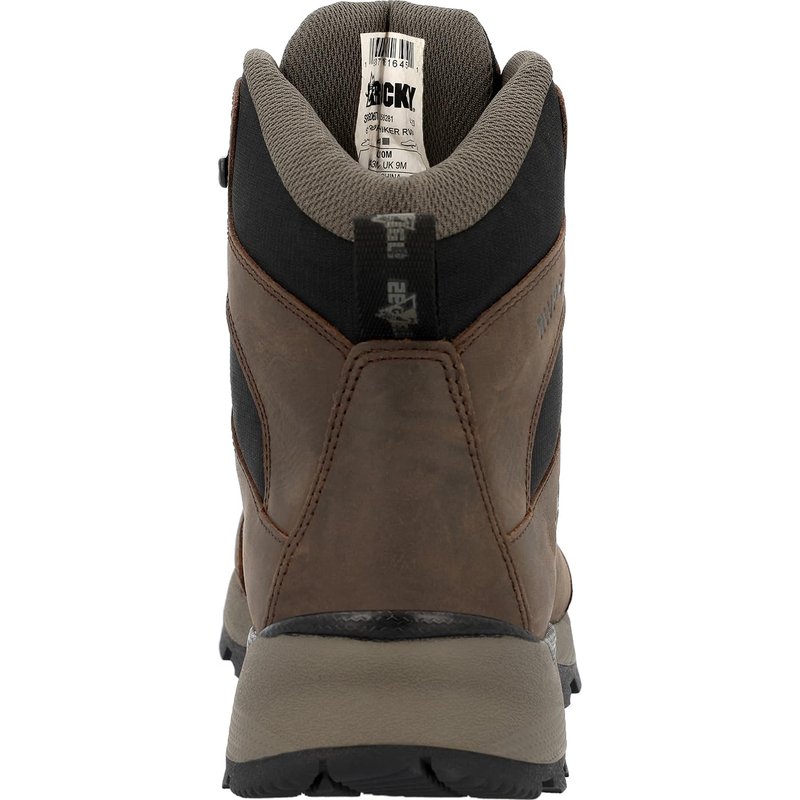 ROCKY Trophy Series Waterproof Outdoor Boot, Brown, Size 8.5(M)