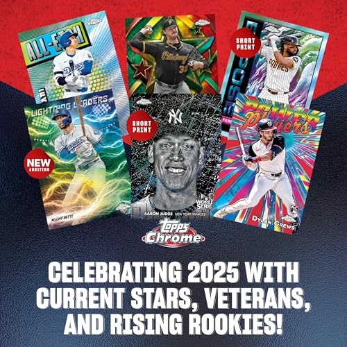 2025 Topps Chrome Baseball Value Box - Factory Sealed, 28 Cards