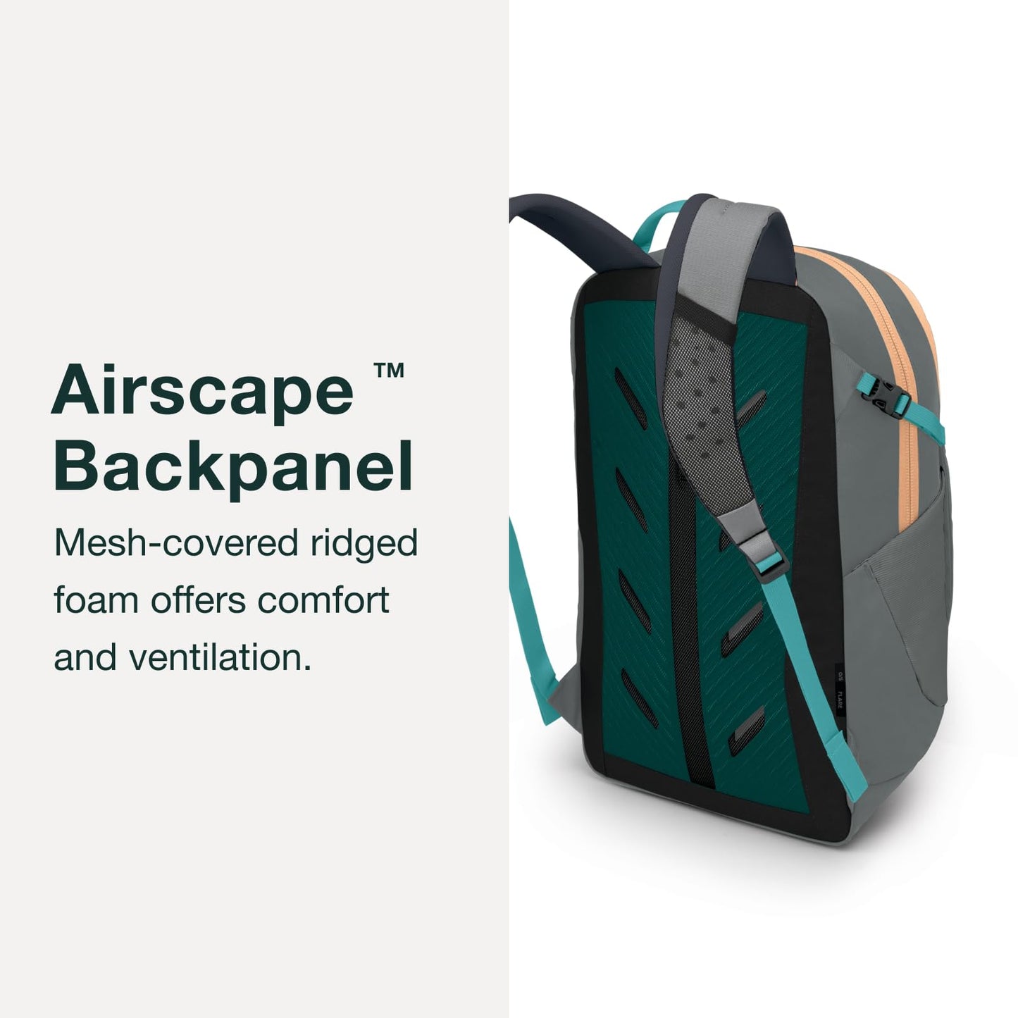 Osprey Flare Commuter Laptop Backpack, Night Shift Blue
