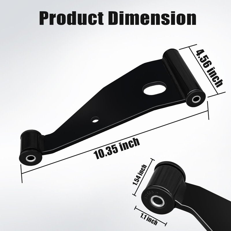 Shu-Ran Golf Cart Control Arm Delta A-Plate for 2004+ Club Car Precedent & 2018-up Tempo Gas Electric Golf Carts, Replace OEM# 102287301, 103388501 (2 Pack)