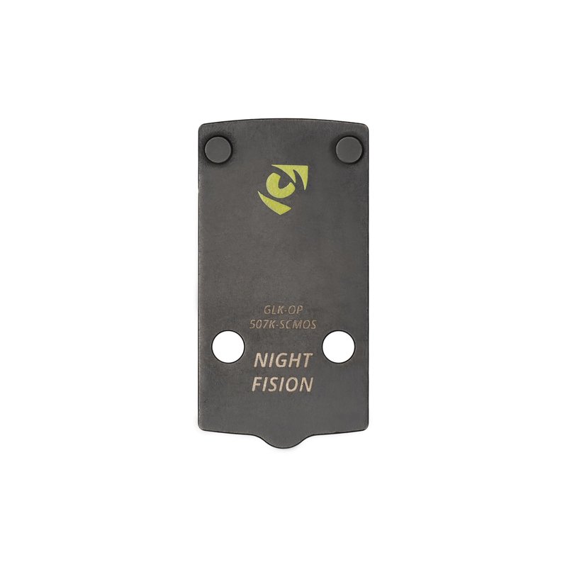 Night Fision Optic Plate - for Mounting Holosun 507K x2 or 407K to Glock 43X/48 MOS Pistols - Mount Red Dot Sight to Glock MOS Pistol - Not Compatible with Holosun 507c