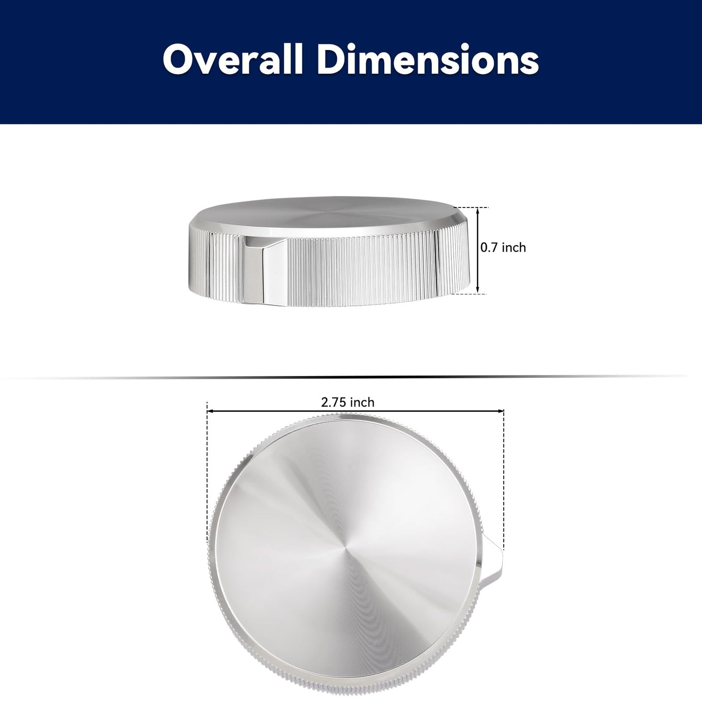 W11675852 Dryer Knob Replacement for Maytag, Large Dryer Control Knob Replacement Parts for Maytag Washer Dryer Timer Knob, Replaces W11328381
