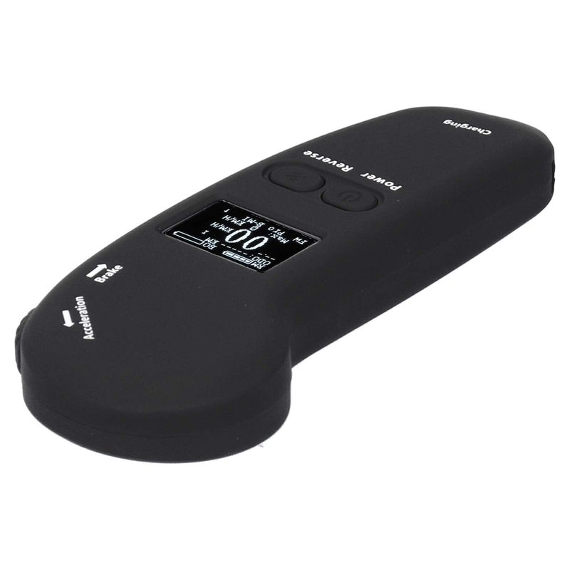 Akozon B08Tb5B34L, Remote Electric, Electric Skateboard Wireless LED Skateboard with Adjustable Speed Braking Controller Display Remote Control