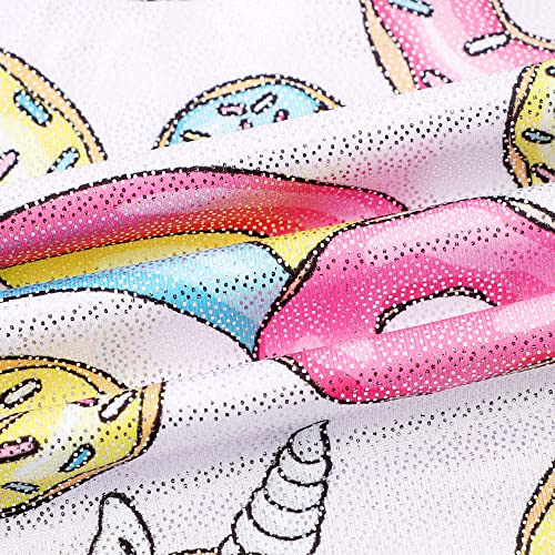 Sleeveless Gymnastics Leotard for Girls 4-5T - Donut Print