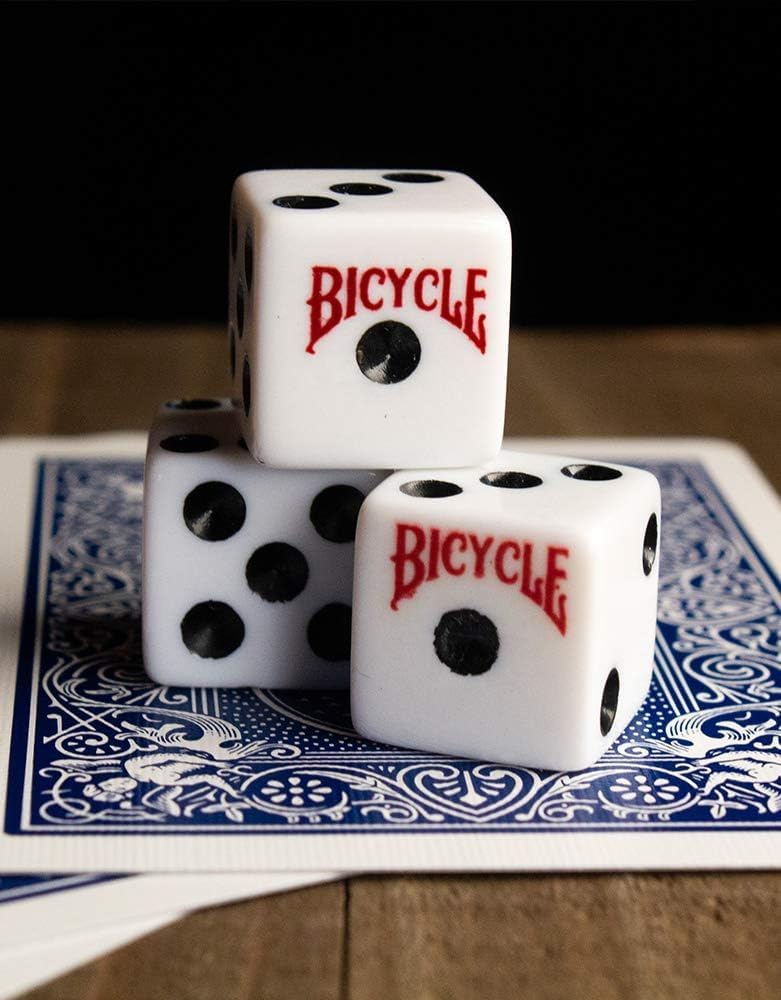 Skiennix Bicycle Dice Set - 5 High-Quality Dice for Fun Games | Perfect for Family Game Night