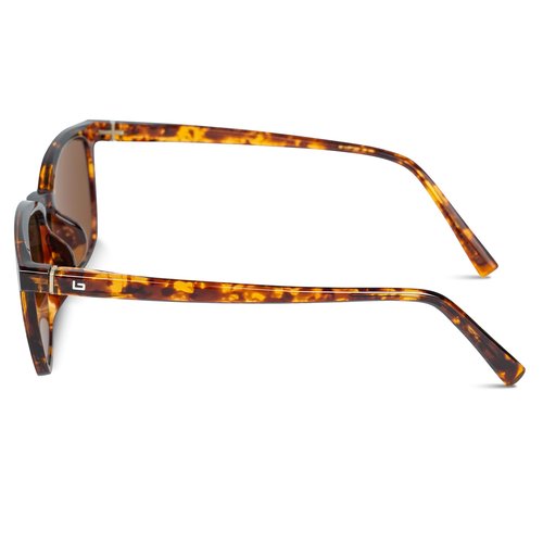B.N.U.S Scratch-Resistant Polarized Sunglasses with Corning Glass Lenses for Superior Clarity and UV Protection (Tortoise Frame/B-15 Polarized, Polarized)