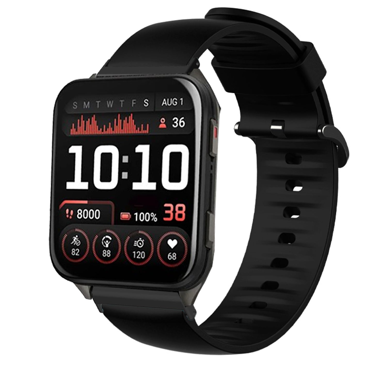 Compatible with Garmin Venu X1 Bands, Quick Release Silicone Replacement Soft Band Wristbands Straps with Stainless Steel Buckle Compatible with Garmin Venu X1 Smartwatch (Black)
