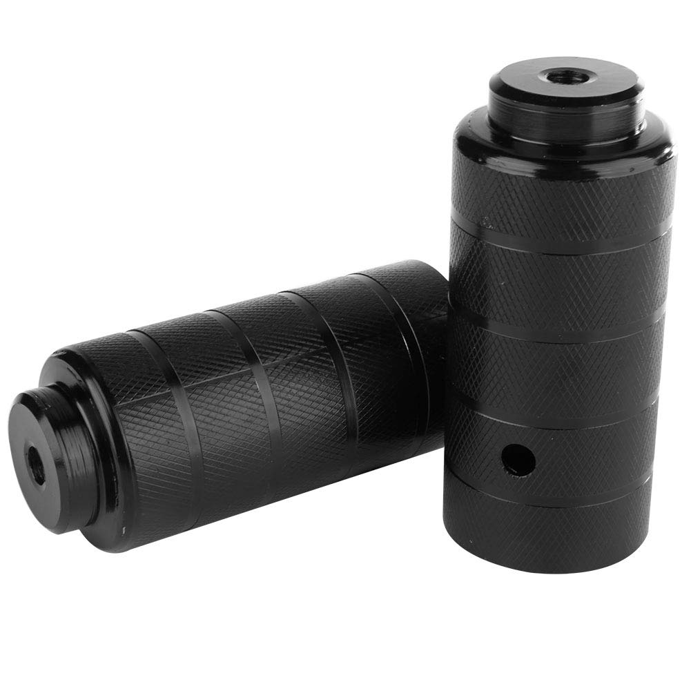 BMX Foot Pegs, Durable Steel Construction BMX Axle Pegs Pair for Riders Stunt Performers Commuters