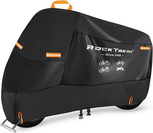 Bike Cover - 300D Oxford Waterproof Heavy Duty Bicycle Protection | Reflective Strips & Storage Bag