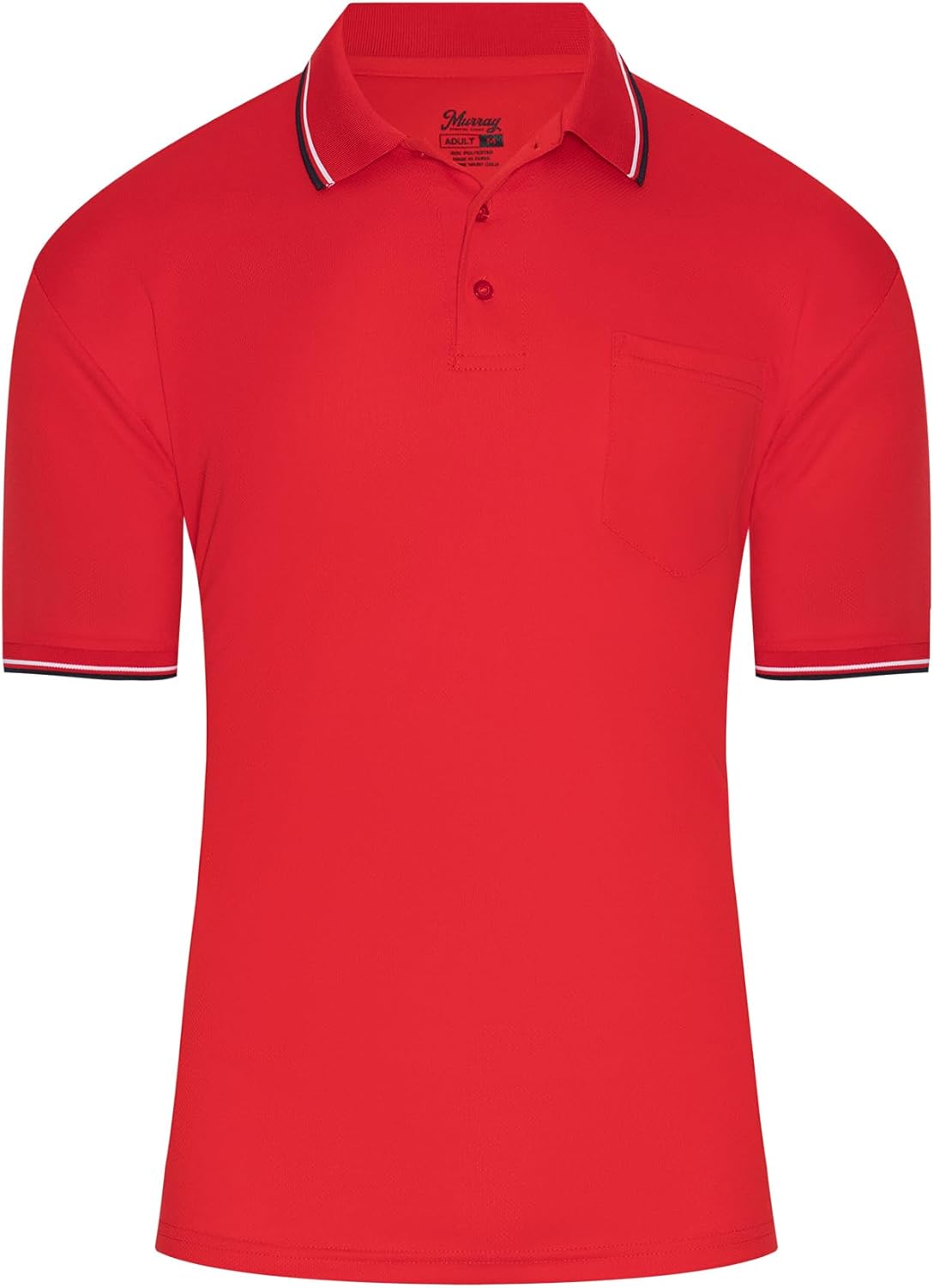 Murray Sporting Goods Polo Umpire Shirt - Short Sleeve Design for Comfort | Perfect Fit for Chest Protector