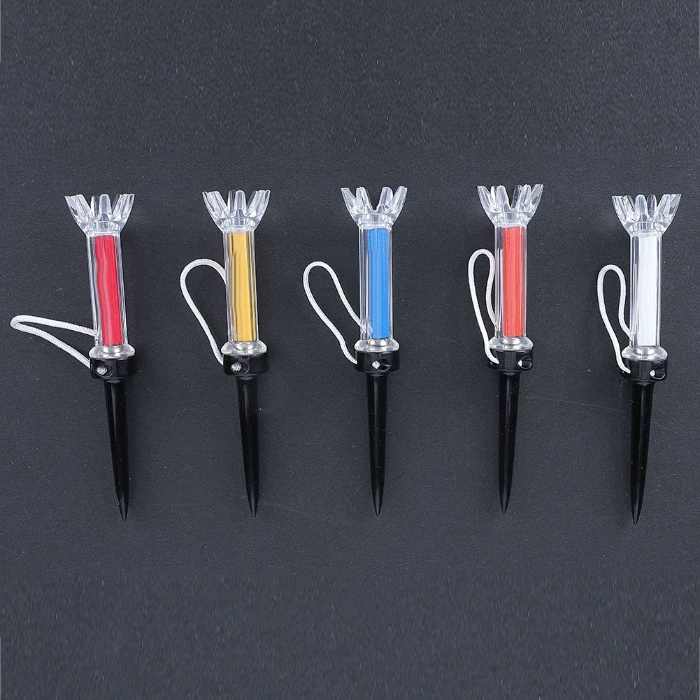 POENVFPO Magnetic Tees, Durable Plastic, Stable Ball Holder for Practice Training (79mm)