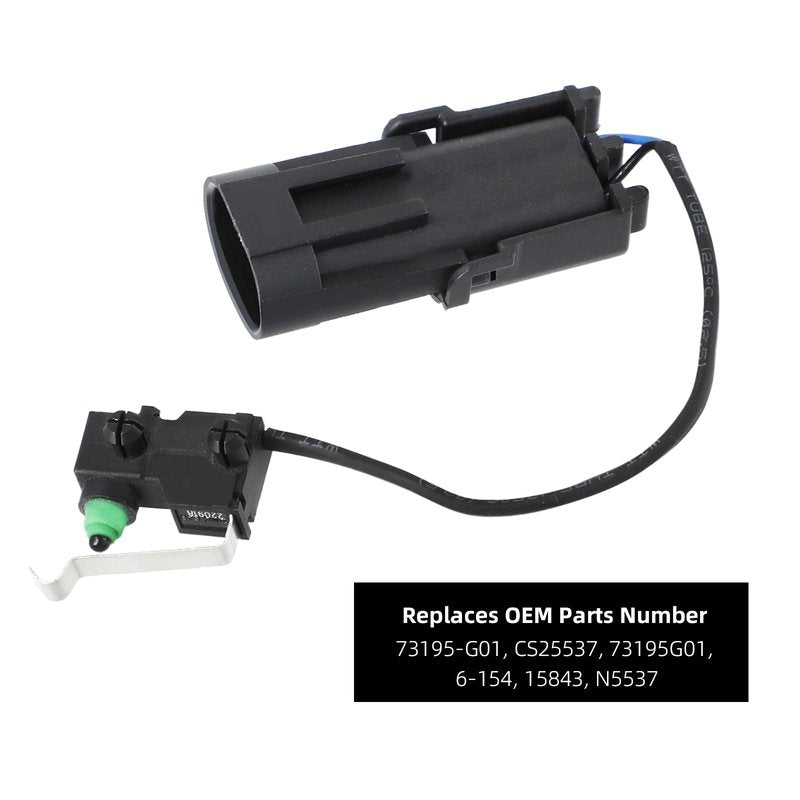 Roykaw Golf Cart DCS Reverse Micro Switch Assembly Compatible with EZGO Electric Models (1996-2002) -Female Part, OEM# 73195-G01, 73195G01, CS25537