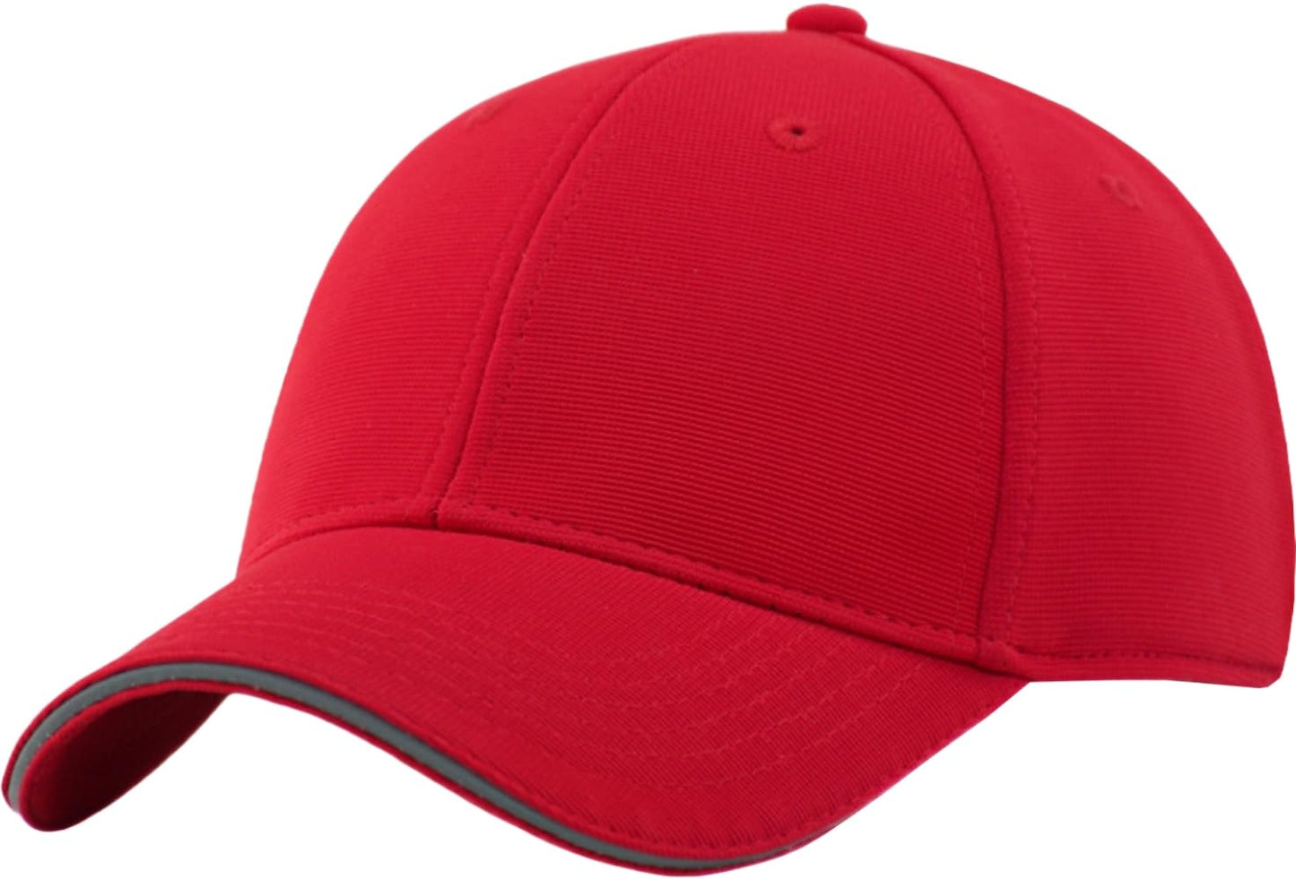 TSSGBL Red Baseball Hat for Men Structured Adjustable Plain Blank Ball Cap