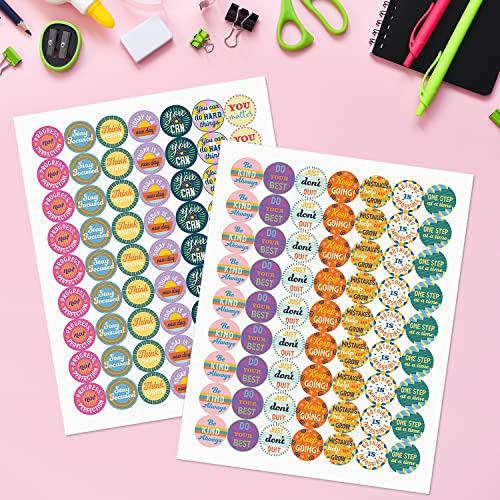 S&O Growth Mindset Stickers to Break Negative Thought Patterns -