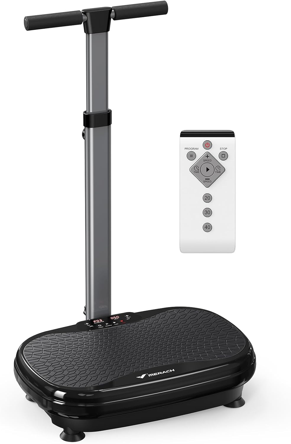 MERACH Vibration Plate Exercise Machine - Lymphatic Drainage & Weight Loss | Home Fitness Equipment for All