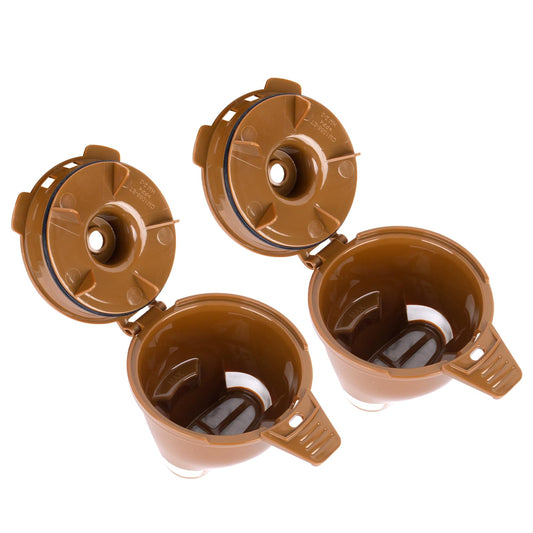 2-Pack Single Serve Brew Basket for Hamilton Beach Coffee Filter Replacement Models 49957 49974 49976 49979 49957 49954 49947 49940 49950 49966 49968 Reusable Hamilton Beach Single Serve