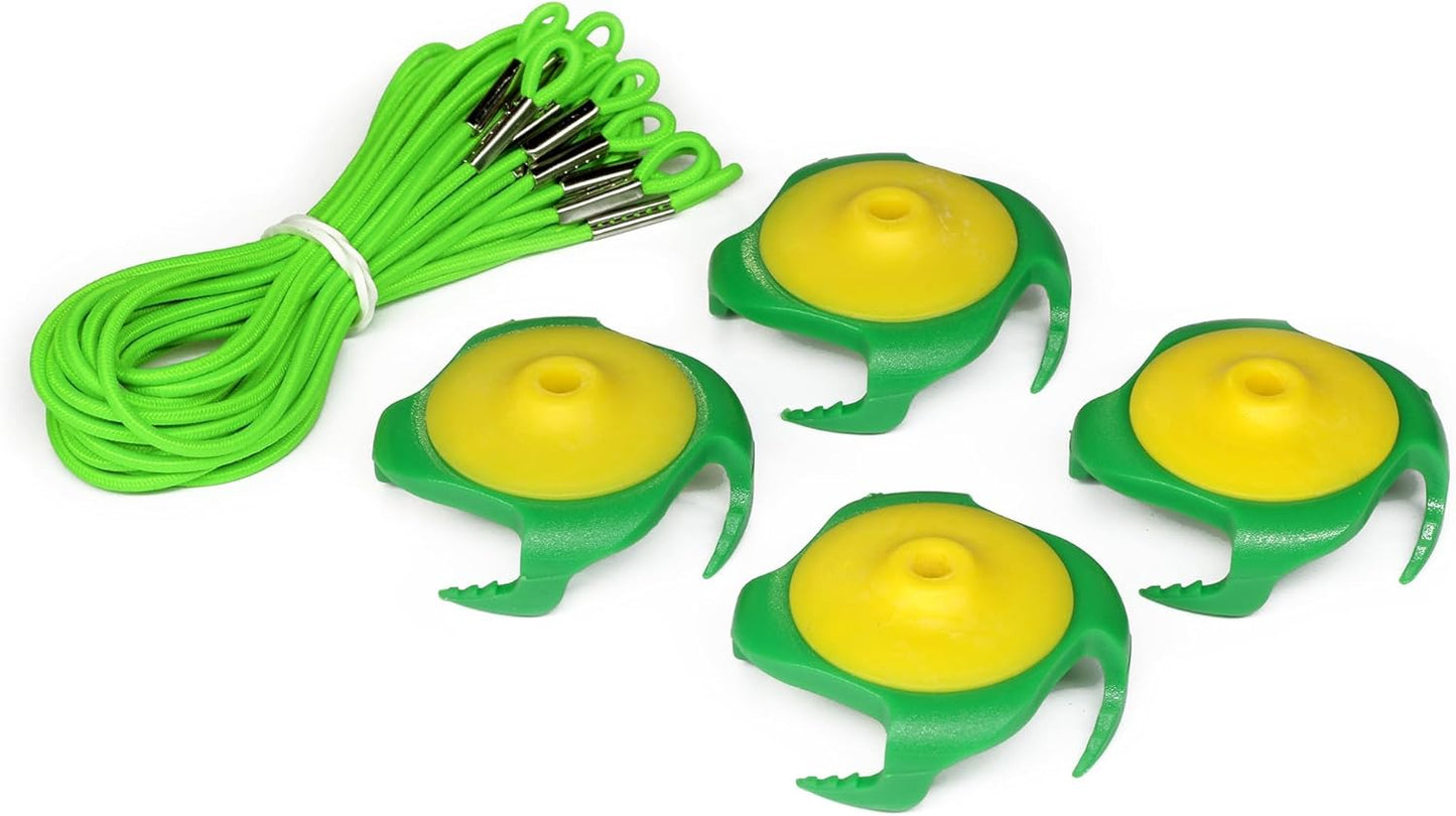 Tee Claw Golf Tee Holder - Indoor/Outdoor Golf Mat Tee with Alignment String for Agility Training