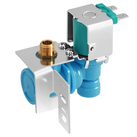 Upgraded 242252603 Refrigerator Ice Maker Water Inlet Valve, for Electrolux Frigidaire kenmore Icemaker Solenoid Valves, Replacement parts AP5671756 241803701 PS7784017 241803703 218475600 218720400