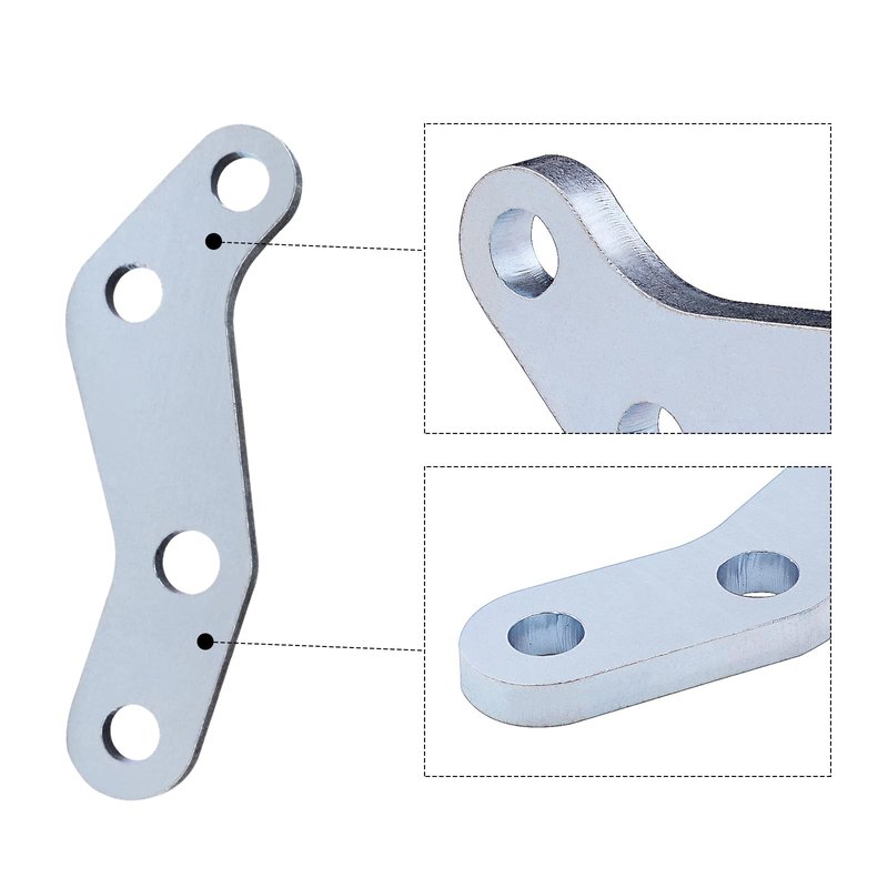 Roykaw Golf Cart Knuckle Arm Compatible with Yamaha G29/ Drive 2007-2016 G&E Golf Cart, Fit for Driver and Passenger Sides Replacement, Steel Alloy Knuckle Arm, 2PCS, OEM# JW1-F3512-00-00