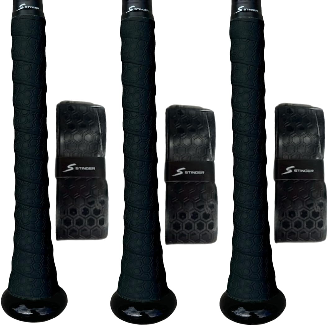 Stinger Sports Premium Polymer Bat Grip - Enhanced Comfort for Baseball & Softball Players