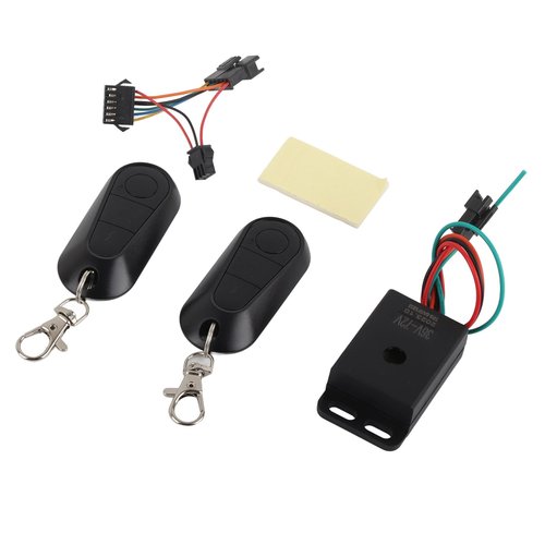 Electric Scooter Anti Theft Device, One Touch Start Universal Multifunction Electric Scooter Alarm System for Electric Scooter