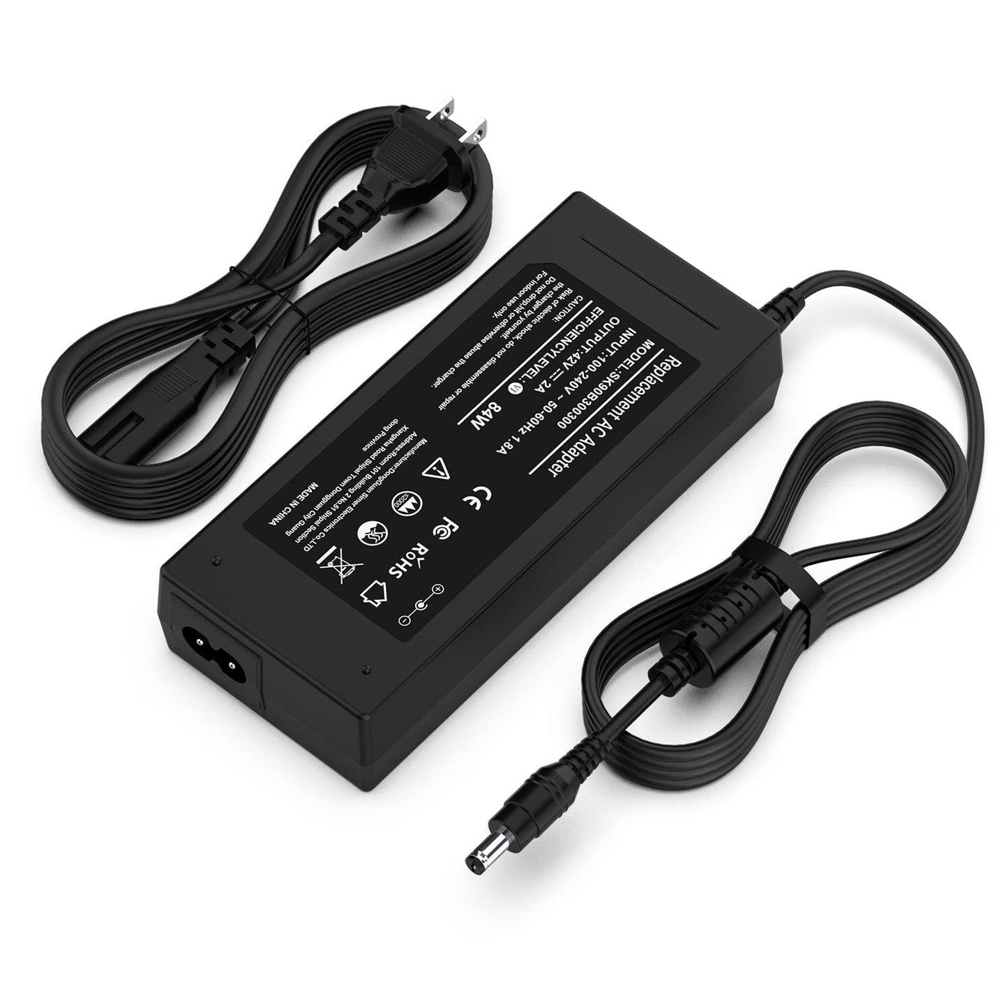 42V 2A Adaper Charger for Evolve GT Series, Evolve Bamboo GT, GTX Edition, Evolve Generation 2