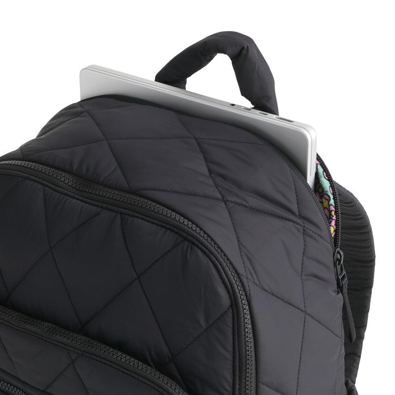 Vera Bradley Women's Featherweight Bancroft Backpack, Moonless Night, One Size