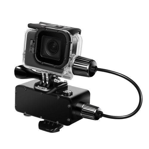Suptig Replacement Waterproof Case Protective Housing Compatible for GoPro Hero 7 Black Hero 5 Gopro Hero 6 for Underwater Charge Use Water Resistant up to 164ft (50m)