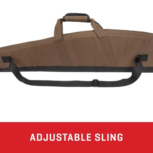 Allen Company Daytona Soft Shotgun Case (52") Soft Gun Case - Mocha Brown - Foam Padding - Heavy Duty Fabric - 4 External Pockets - Easy to Carry - Gun Bag - Shotgun Accessories - Hunting Accessories