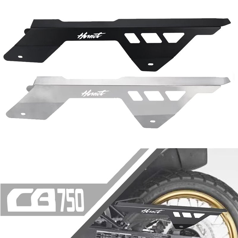 Si Si Xia for CB 750 CB750 Hornet cb750 CB750HORNET 2023 2024 2025 CB750 Hornet Motorcycle Chain Guard Cover Sprocket Protector Motorcycle Accessories (Black)