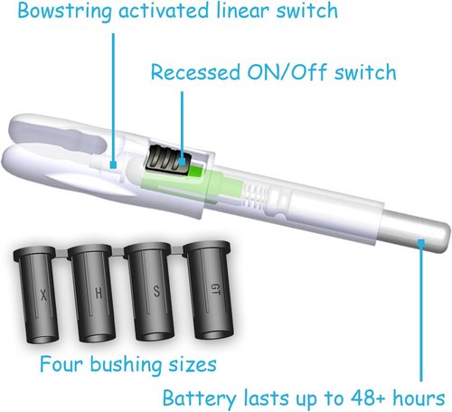 G Lighted Nocks - 6/12 Pack for Arrows | Compatible with .165, .204, .233, .244, .246 ID Bolts