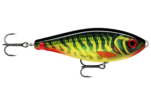 Rapala X-Rap Haku Fishing Lure - ABS Body - Freshwater Resistant - Variable Swimming Depth - 14 cm / 74 g - Made in Estonia - Live Adult Unisex - Live Perch (PEL), Standard